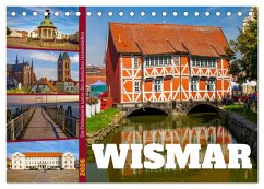 Wismar - Die Ostseeperle unter den deutschen Hansestädten (Tischkalender 2026 DIN A5 quer), CALVENDO Monatskalender
