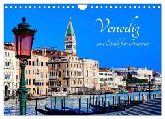 Venedig - eine Stadt für Träumer (Wandkalender 2026 DIN A4 quer), CALVENDO Monatskalender