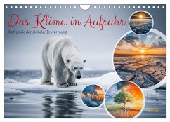Cover Das Klima in Aufruhr - Die Spirale der globalen Erwärmung (Wandkalender 2026 DIN A4 quer), CALVENDO Monatskalender