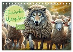 Tierische Metaphern (Tischkalender 2026 DIN A5 quer), CALVENDO Monatskalender