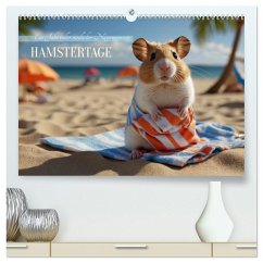 Hamstertage (hochwertiger Premium Wandkalender 2026 DIN A2 quer), Kunstdruck in Hochglanz Hamstertage (hochwertiger Premium Wandkalender 2026 DIN A2 quer), Kunstdruck in Hochglanz
