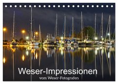 Cover Weser-Impressionen (Tischkalender 2026 DIN A5 quer), CALVENDO Monatskalender