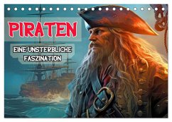 Piraten - Eine unsterbliche Faszination (Tischkalender 2026 DIN A5 quer), CALVENDO Monatskalender Piraten - Eine unsterbliche Faszination (Tischkalender 2026 DIN A5 quer), CALVENDO Monatskalender