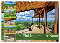Cover Im Einklang mit der Natur - Soroi Lions Bluff Lodge Kenia (Wandkalender 2026 DIN A2 quer), CALVENDO Monatskalender