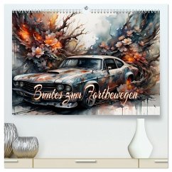 Buntes zum Fortbewegen (hochwertiger Premium Wandkalender 2026 DIN A2 quer), Kunstdruck in Hochglanz Buntes zum Fortbewegen (hochwertiger Premium Wandkalender 2026 DIN A2 quer), Kunstdruck in Hochglanz