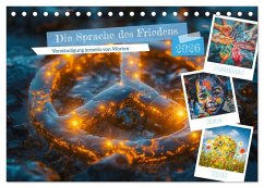 Cover Die Sprache des Friedens (Tischkalender 2026 DIN A5 quer), CALVENDO Monatskalender