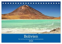 Cover Bolivien - Eine Wanderreise (Tischkalender 2026 DIN A5 quer), CALVENDO Monatskalender