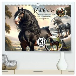 Kaltblüter - Die majestätische Kraft und Schönheit der Kaltblutpferde (hochwertiger Premium Wandkalender 2026 DIN A2 quer), Kunstdruck in Hochglanz Kaltblüter - Die majestätische Kraft und Schönheit der Kaltblutpferde (hochwertiger Premium Wandkalender 2026 DIN A2 quer), Kunstdruck in Hochglanz