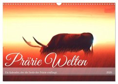 Cover Prärie Welten - Ein Kalender, der die Seele der Prärie einfängt. (Wandkalender 2026 DIN A3 quer), CALVENDO Monatskalender