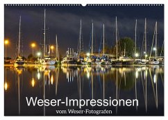 Cover Weser-Impressionen (Wandkalender 2026 DIN A2 quer), CALVENDO Monatskalender