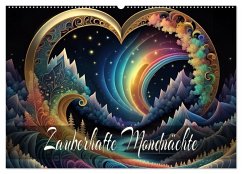 Zauberhafte Mondnächte (Wandkalender 2026 DIN A2 quer), CALVENDO Monatskalender