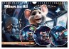 Mäuse im All (Wandkalender 2026 DIN A4... - Bild 1