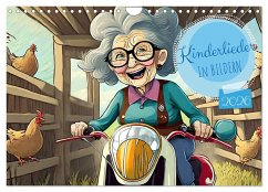 Kinderlieder - In Bildern (Wandkalender 2026 DIN A4 quer), CALVENDO Monatskalender Kinderlieder - In Bildern (Wandkalender 2026 DIN A4 quer), CALVENDO Monatskalender