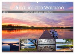 Cover Rund um den Wallersee (Wandkalender 2026 DIN A2 quer), CALVENDO Monatskalender