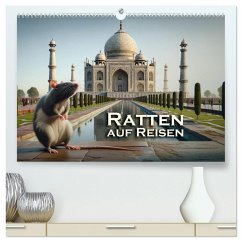 Ratten auf Reisen (hochwertiger Premium Wandkalender 2026 DIN A2 quer), Kunstdruck in Hochglanz