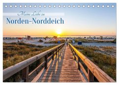 Meine Liebe zu Norden-Norddeich (Tischkalender 2026 DIN A5 quer), CALVENDO Monatskalender