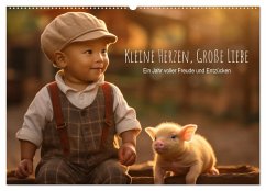 Cover Kleine Herzen, Große Liebe: Ein Jahr voller Freude und Entzücken (Wandkalender 2026 DIN A2 quer), CALVENDO Monatskalender