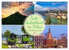 Süddeutschland im Fokus (Wandkalender 2026 DIN A4 quer), CALVENDO Monatskalender Süddeutschland im Fokus (Wandkalender 2026 DIN A4 quer), CALVENDO Monatskalender