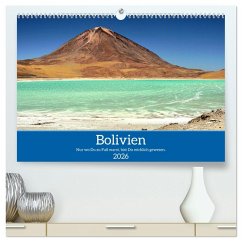 Cover Bolivien - Eine Wanderreise (hochwertiger Premium Wandkalender 2026 DIN A2 quer), Kunstdruck in Hochglanz