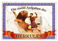 Die zwölf Aufgaben des Herkules (Tischkalender 2026 DIN A5 quer), CALVENDO Monatskalender Die zwölf Aufgaben des Herkules (Tischkalender 2026 DIN A5 quer), CALVENDO Monatskalender