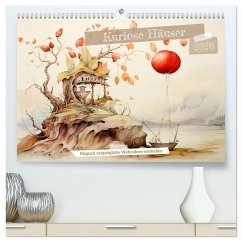 Kuriose Häuser (hochwertiger Premium Wandkalender 2026 DIN A2 quer), Kunstdruck in Hochglanz