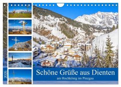 Cover Schöne Grüße aus Dienten (Wandkalender 2026 DIN A4 quer), CALVENDO Monatskalender