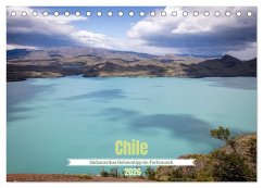 Cover Chile - Südamerikas Geheimtipp im Farbrausch (Tischkalender 2026 DIN A5 quer), CALVENDO Monatskalender