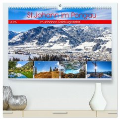Cover St.Johann im Pongau (hochwertiger Premium Wandkalender 2026 DIN A2 quer), Kunstdruck in Hochglanz