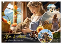 Cover Alm Leben - Meine Liebe zum Bergbauernhof (Wandkalender 2026 DIN A2 quer), CALVENDO Monatskalender