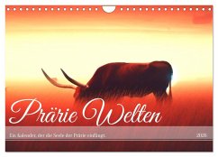 Cover Prärie Welten - Ein Kalender, der die Seele der Prärie einfängt. (Wandkalender 2026 DIN A4 quer), CALVENDO Monatskalender