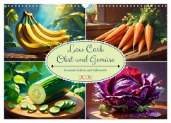 Low Carb Obst und Gemüse (Wandkalender 2026 DIN A3 quer), CALVENDO Monatskalender