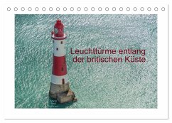 Cover Leuchttürme entlang der britischen Küste (Tischkalender 2026 DIN A5 quer), CALVENDO Monatskalender