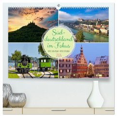 Süddeutschland im Fokus (hochwertiger Premium Wandkalender 2026 DIN A2 quer), Kunstdruck in Hochglanz Süddeutschland im Fokus (hochwertiger Premium Wandkalender 2026 DIN A2 quer), Kunstdruck in Hochglanz