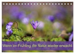 Cover Wenn im Frühling die Natur wieder erwacht (Tischkalender 2026 DIN A5 quer), CALVENDO Monatskalender