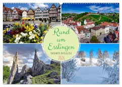 Rund um Esslingen (Wandkalender 2026 DIN A2 quer), CALVENDO Monatskalender