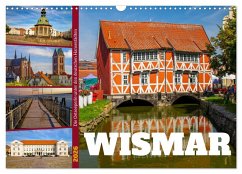Wismar - Die Ostseeperle unter den deutschen Hansestädten (Wandkalender 2026 DIN A3 quer), CALVENDO Monatskalender