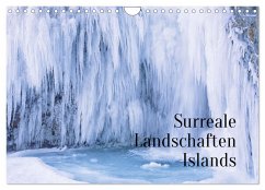 Surreale Landschaften Islands (Wandkalender 2026 DIN A4 quer), CALVENDO Monatskalender