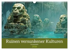 Ruinen versunkener Kulturen - Fantasiebilder (Wandkalender 2026 DIN A3 quer), CALVENDO Monatskalender Ruinen versunkener Kulturen - Fantasiebilder (Wandkalender 2026 DIN A3 quer), CALVENDO Monatskalender