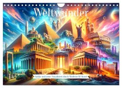 Weltwunder: Antike und neue: Visualisiert durch Moderne KI-Kunst (Wandkalender 2026 DIN A4 quer), CALVENDO Monatskalender Weltwunder: Antike und neue: Visualisiert durch Moderne KI-Kunst (Wandkalender 2026 DIN A4 quer), CALVENDO Monatskalender