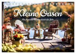 Kleine Oasen (Tischkalender 2026 DIN A5 quer), CALVENDO Monatskalender Kleine Oasen (Tischkalender 2026 DIN A5 quer), CALVENDO Monatskalender