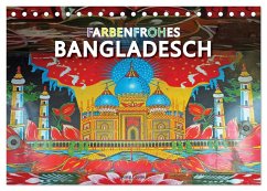 Farbenfrohes Bangladesch (Tischkalender 2026 DIN A5 quer), CALVENDO Monatskalender Farbenfrohes Bangladesch (Tischkalender 2026 DIN A5 quer), CALVENDO Monatskalender