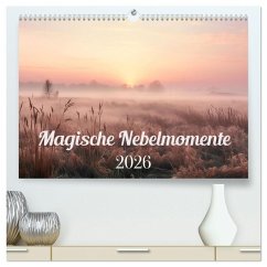 Cover Magische Nebelmomente (hochwertiger Premium Wandkalender 2026 DIN A2 quer), Kunstdruck in Hochglanz