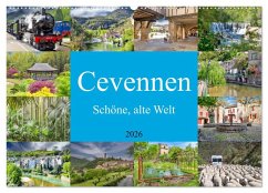 Cevennen - Schöne alte Welt (Wandkalender 2026 DIN A2 quer), CALVENDO Monatskalender