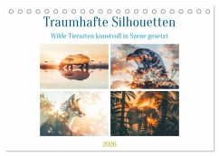 Cover Traumhafte Silhouetten (Tischkalender 2026 DIN A5 quer), CALVENDO Monatskalender