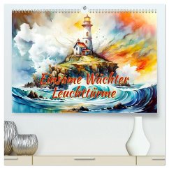 Einsame Wächter Leuchttürme (hochwertiger Premium Wandkalender 2026 DIN A2 quer), Kunstdruck in Hochglanz Einsame Wächter Leuchttürme (hochwertiger Premium Wandkalender 2026 DIN A2 quer), Kunstdruck in Hochglanz