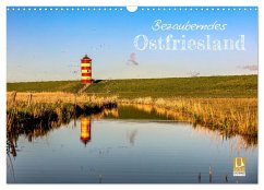 Bezauberndes Ostfriesland (Wandkalender 2026 DIN A3 quer), CALVENDO Monatskalender