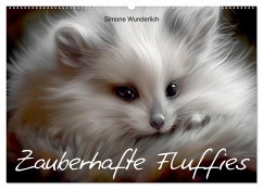 Zauberhafte Fluffies (Wandkalender 2026 DIN A2 quer), CALVENDO Monatskalender