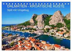 DALMATIEN - KROATISCHE KÜSTE - Split mit Umgebung (Tischkalender 2026 DIN A5 quer), CALVENDO Monatskalender