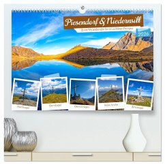 Cover Piesendorf & Niedernsill (hochwertiger Premium Wandkalender 2026 DIN A2 quer), Kunstdruck in Hochglanz