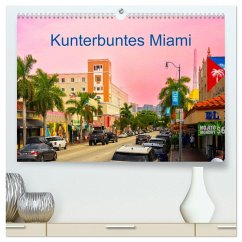 Cover Kunterbuntes Miami (hochwertiger Premium Wandkalender 2026 DIN A2 quer), Kunstdruck in Hochglanz